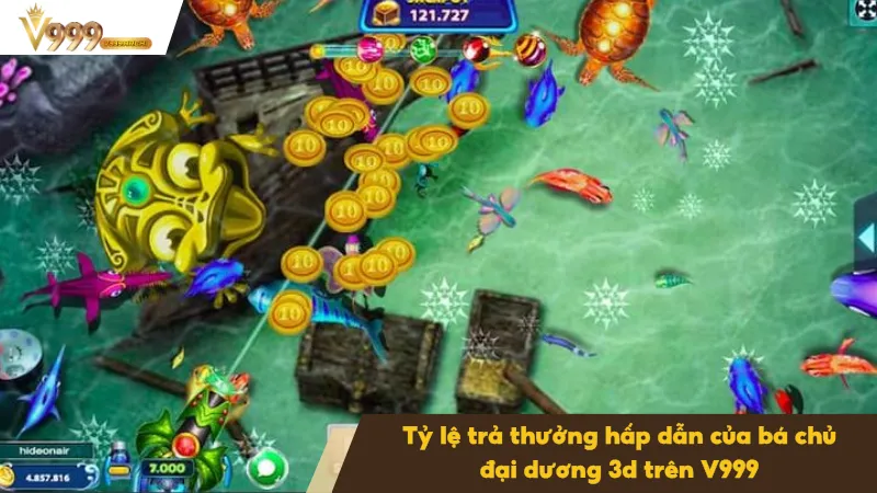 Bá Chủ Đại Dương 3d Và Cơ Hội Nhận Thưởng Hấp Dẫn Từ V999 3 Tỷ lệ trả thưởng của bá chủ đại dương 3d lên đến 96,7%, rất hấp dẫn
