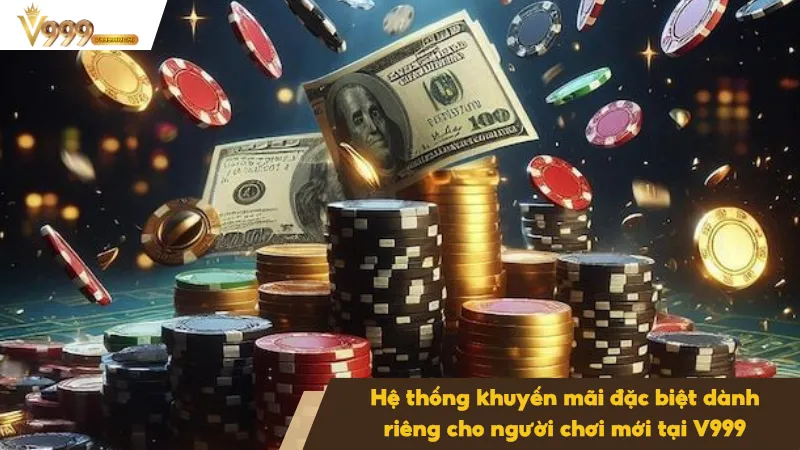 Ưu đãi nạp tiền lần đầu tại V999 giúp tăng vốn cá cược hiệu quả
