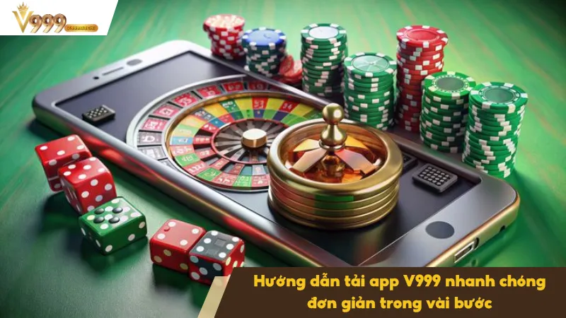 Tải app V999 trực tiếp từ trang chính thức để đảm bảo an toàn