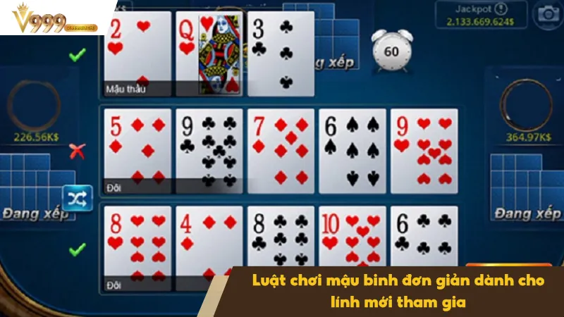 Luật Chơi Mậu Binh Đơn Giản Dễ Hiểu Dành Cho Lính Mới 3 Luật chơi mậu binh chuẩn nhất cho lính mới