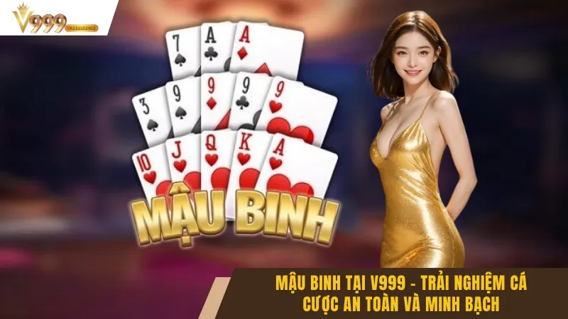 Mậu Binh Tại V999 – Trải Nghiệm Cá Cược An Toàn Và Minh Bạch
