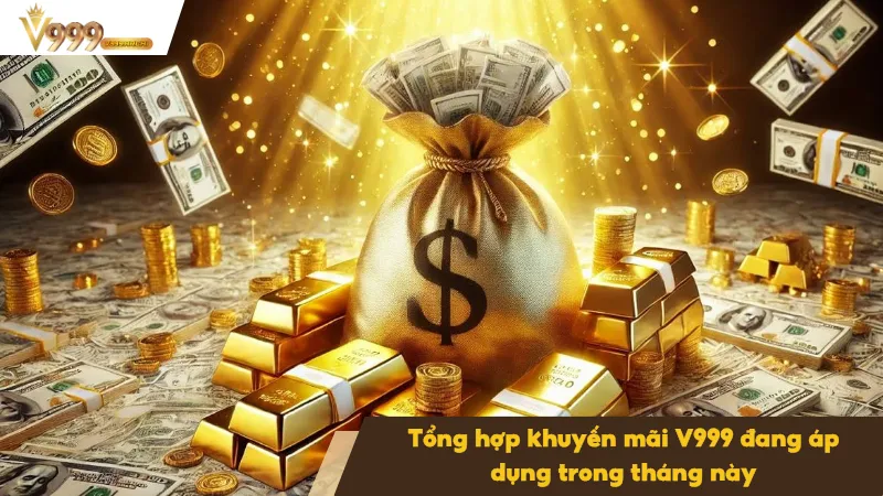 Khuyến Mãi V999 1 Khuyến mãi V999 tháng này đa dạng, trải dài từ nạp đầu đến hoàn trả